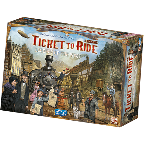 Ticket to Ride Legacy: Legends of the West :: Dragon's Lair