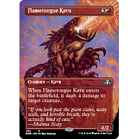 Flametongue Kavu (Borderless)