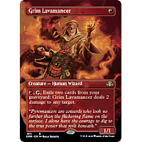 Grim Lavamancer (Foil) (Borderless)