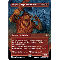 Siege-Gang Commander (Foil) (Borderless)
