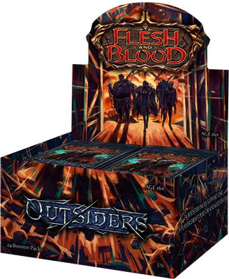 Flesh & Blood TCG - Outsiders Booster Display (24 Packs)_boxshot