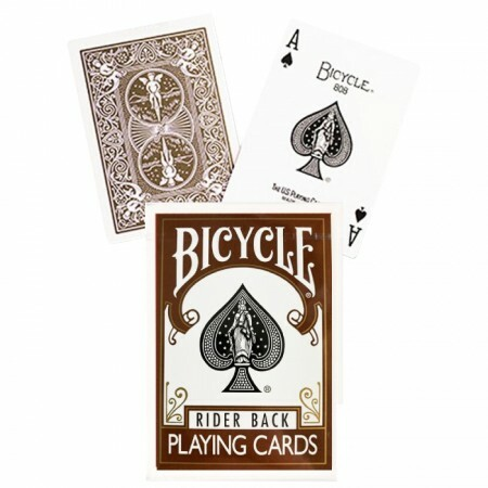 Bicycle Rider Standard poker cards (Brown)_boxshot