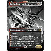 Jor Kadeen, First Goldwarden (Foil) (Showcase) (Borderless)