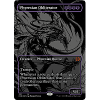 Phyrexian Obliterator (Oil Slick Raised Foil) (Borderless)