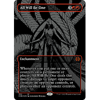 All Will Be One (Oil Slick Raised Foil) (Borderless)