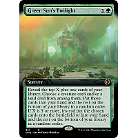 Green Sun's Twilight (Foil) (Extended Art)