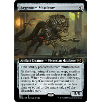 Argentum Masticore (Foil) (Extended Art)