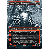 Koth, Fire of Resistance (Foil) (Showcase) (Borderless)