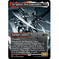 Jor Kadeen, First Goldwarden (Foil) (Showcase) (Borderless)