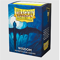 Dragon Shield Standard Matte Dual Sleeves - Wisdom (100 Sleeves)