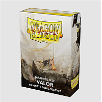 Dragon Shield Japanese size Dual Matte Sleeves - Valor (60 Sleeves)