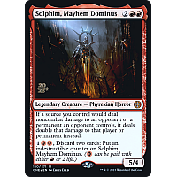 Solphim, Mayhem Dominus (Foil) (Prerelease)