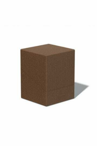 Ultimate Guard Return To Earth Boulder Deck Case 100+ Standard Size Brown_boxshot