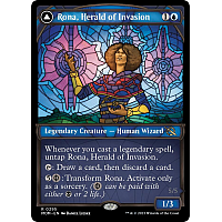 Rona, Herald of Invasion // Rona, Tolarian Obliterator (Foil) (Showcase)