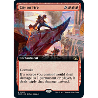 City on Fire (Foil) (Extended Art)