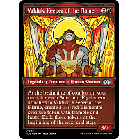 Valduk, Keeper of the Flame (Foil) (Showcase)
