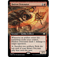 Hedron Detonator (Foil) (Extended Art) (Extended Art)