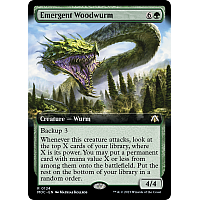 Emergent Woodwurm (Foil) (Extended Art) (Extended Art)