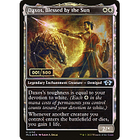 Daxos, Blessed by the Sun (Foil) (Showcase)