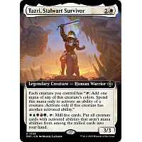 Tazri, Stalwart Survivor (Foil) (Extended Art)
