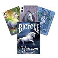 Bicycle Anne Stokes Unicorns playing cards