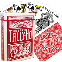 Tally-Ho Circle cards (Red)