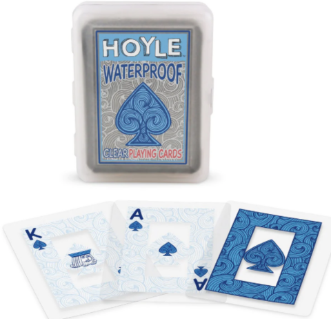 Hoyle Clear Plastic cards