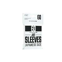 Gamegenic -  Just Sleeves - Japanese Size Black (60 Sleeves)