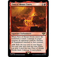 Fires of Mount Doom (Foil)