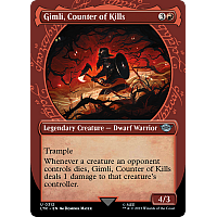 Gimli, Counter of Kills (Foil) (Borderless)