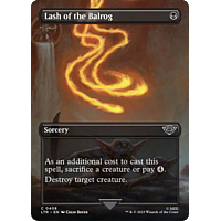 Lash of the Balrog (Foil) (Borderless)