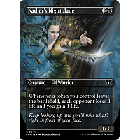 Nadier's Nightblade (Foil) (Borderless)