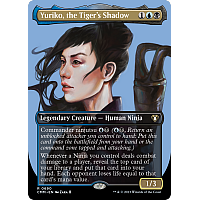 Yuriko, the Tiger's Shadow (Foil) (Borderless)