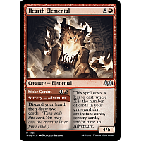 Hearth Elemental // Stoke Genius (Foil)