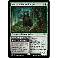 Mosswood Dreadknight // Dread Whispers (Foil)
