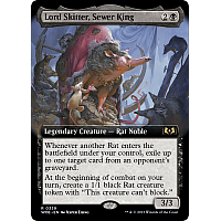 Lord Skitter, Sewer King (Foil) (Extended Art)