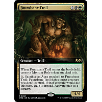 Faunsbane Troll (Extended Art)