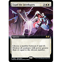 Expel the Interlopers (Foil) (Extended Art) (Buy-a-box Promo)