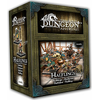 Dungeon Adventures: Halflings (Miniatyrer för Rollspel)