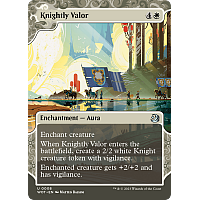 Knightly Valor (Showcase) (Borderless)