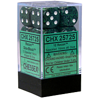 Chessex 12 Speckled Recon 16mm d6 (CHX 25725)