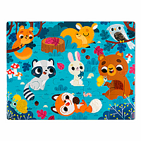 Tactile Puzzle Forest Animals (20 pieces)