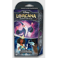 Disney Lorcana TCG: Rise of the Floodborn - Starter deck - Merlin and Tiana (Amethyst & Steel)