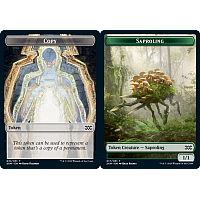 Copy // Saproling (Foil) [Token]