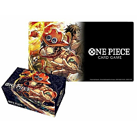 One Piece Card Game - Playmat and Storage Box Set -Portgas.D.Ace-