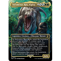 Indominus Rex, Alpha (Foil) (Borderless)