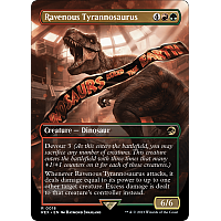 Ravenous Tyrannosaurus (Borderless)