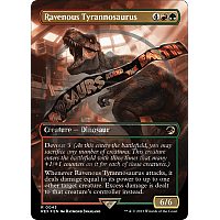 Ravenous Tyrannosaurus (Foil) (Borderless)