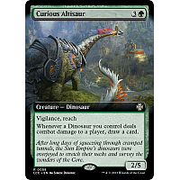 Curious Altisaur (Foil) (Extended Art)