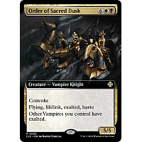 Order of Sacred Dusk (Foil) (Extended Art)